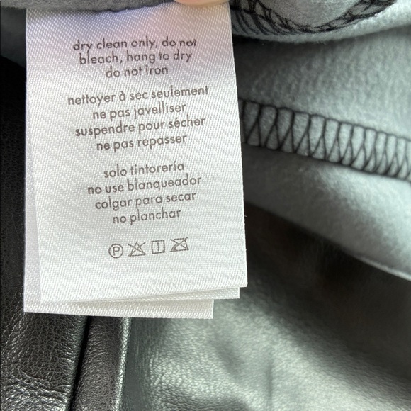 WeWoreWhat Black Vegan Leather Corset Dress Size 2 - Picture 8 of 8